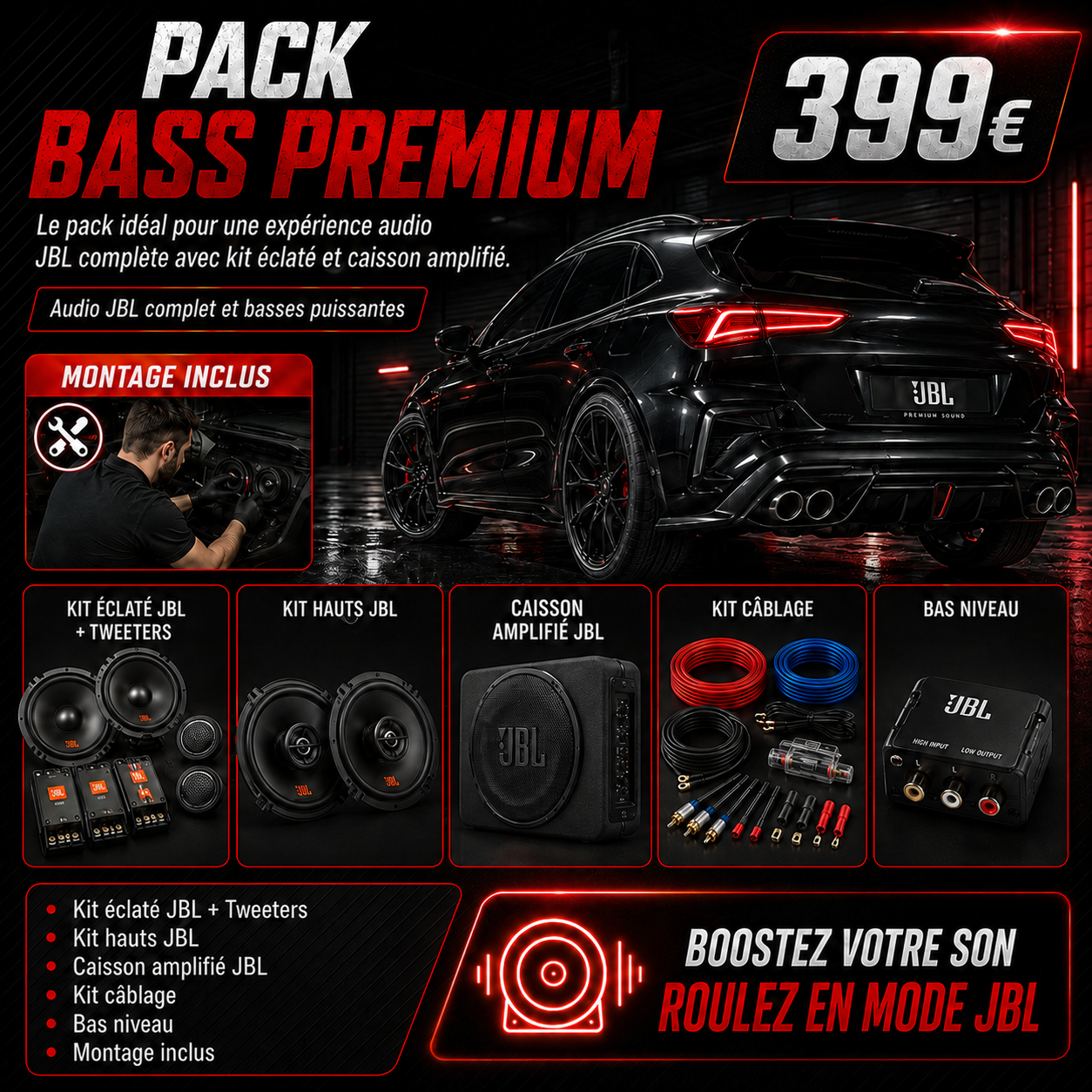 Pack Bass Premium