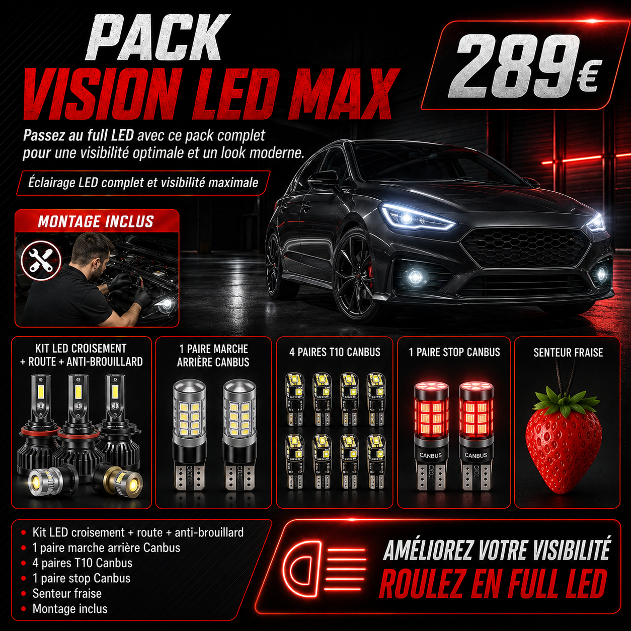 Pack Vision LED Max