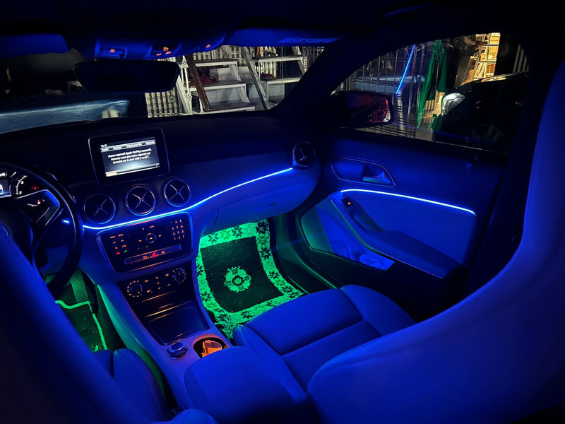 Kit LED Ambiance - MONTAGE INCLUS (Tableau de bord + 2 portières avant)